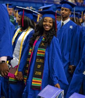 student graduating