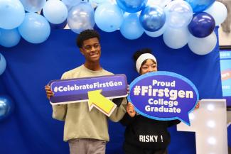 Pictures Celebrating First Gen Week